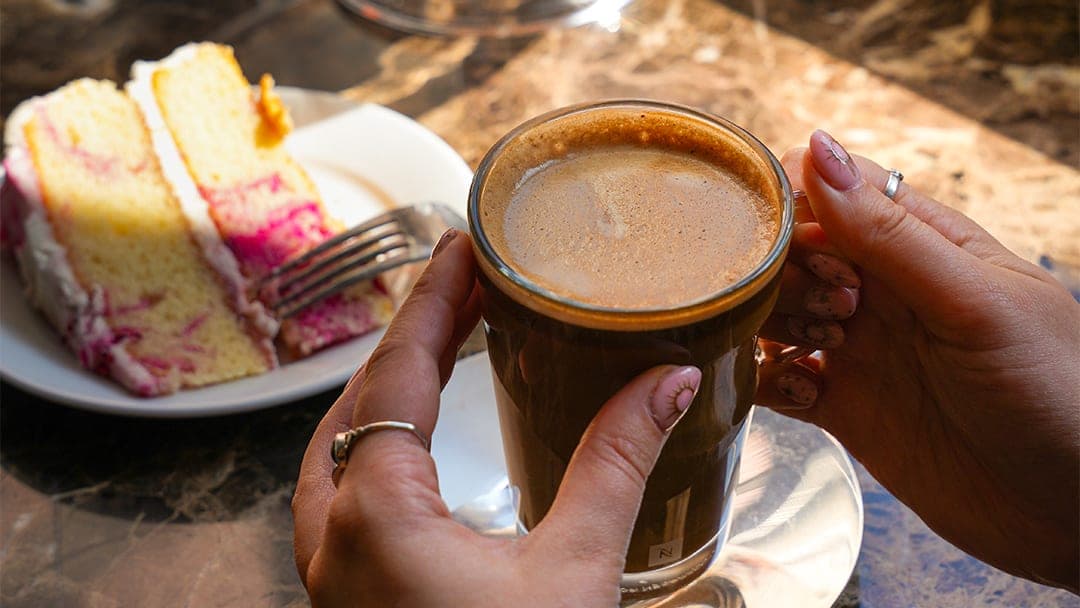 Hot Drink & Cake