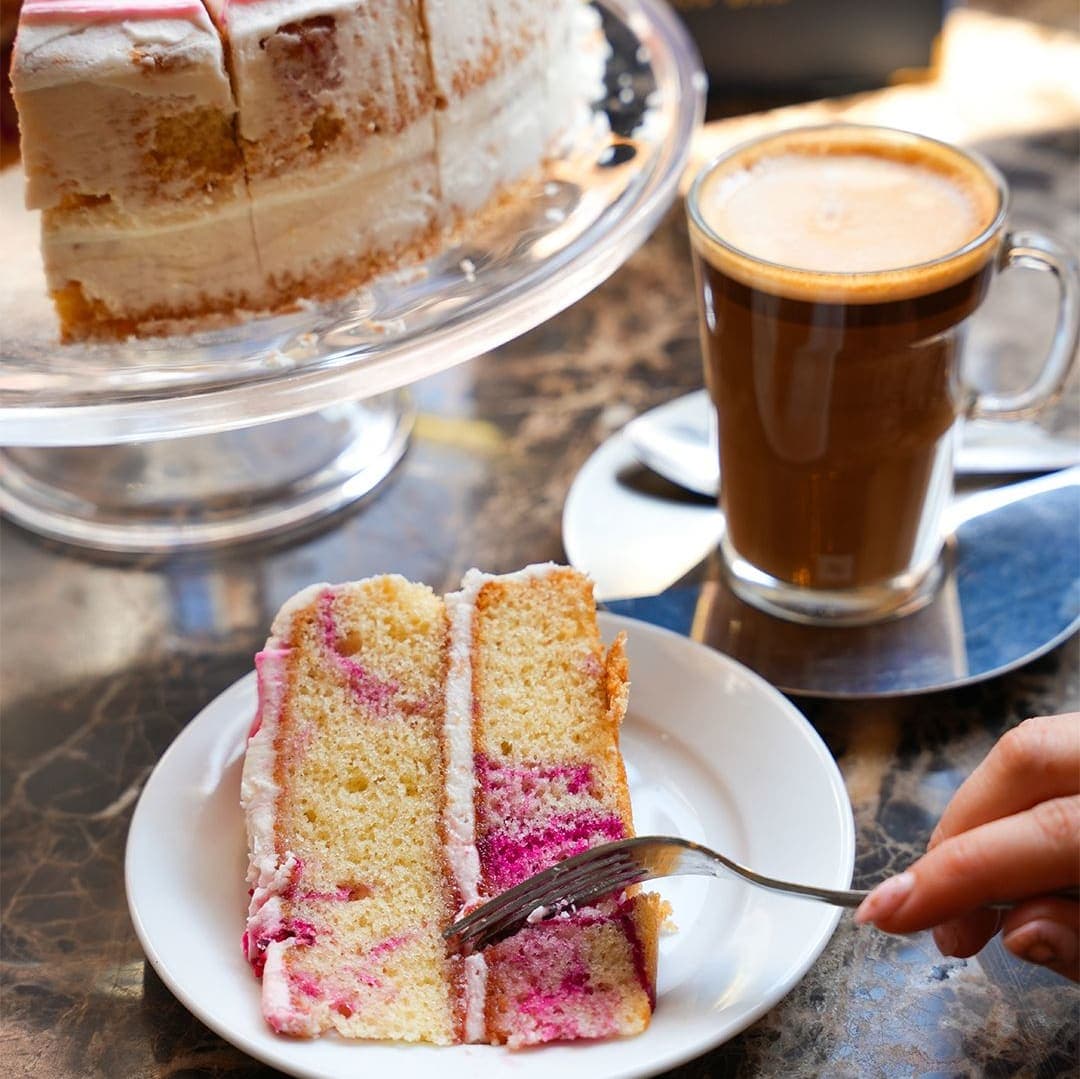 Hot Drink & Cake